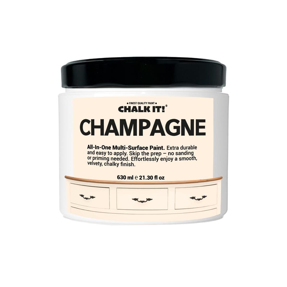 Chalk It! Champagne chalk paint