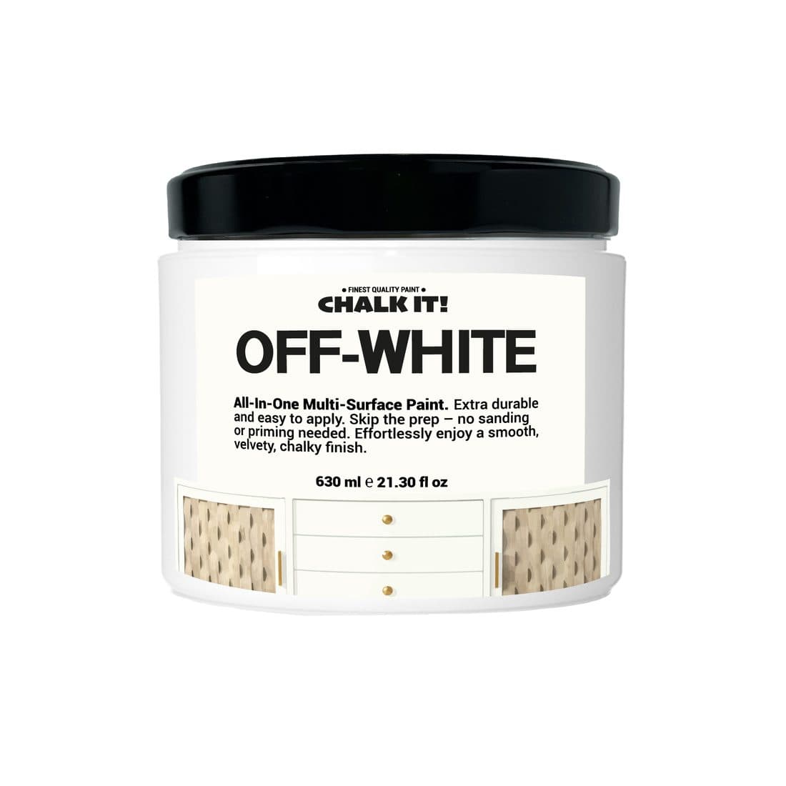 Chalk It! Off White chalk paint