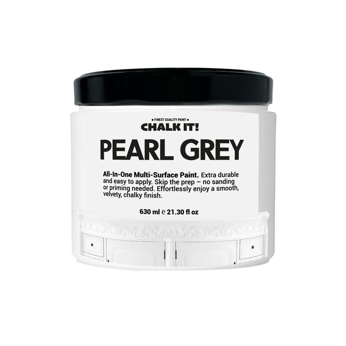 Chalk It! Pearl Grey chalk paint