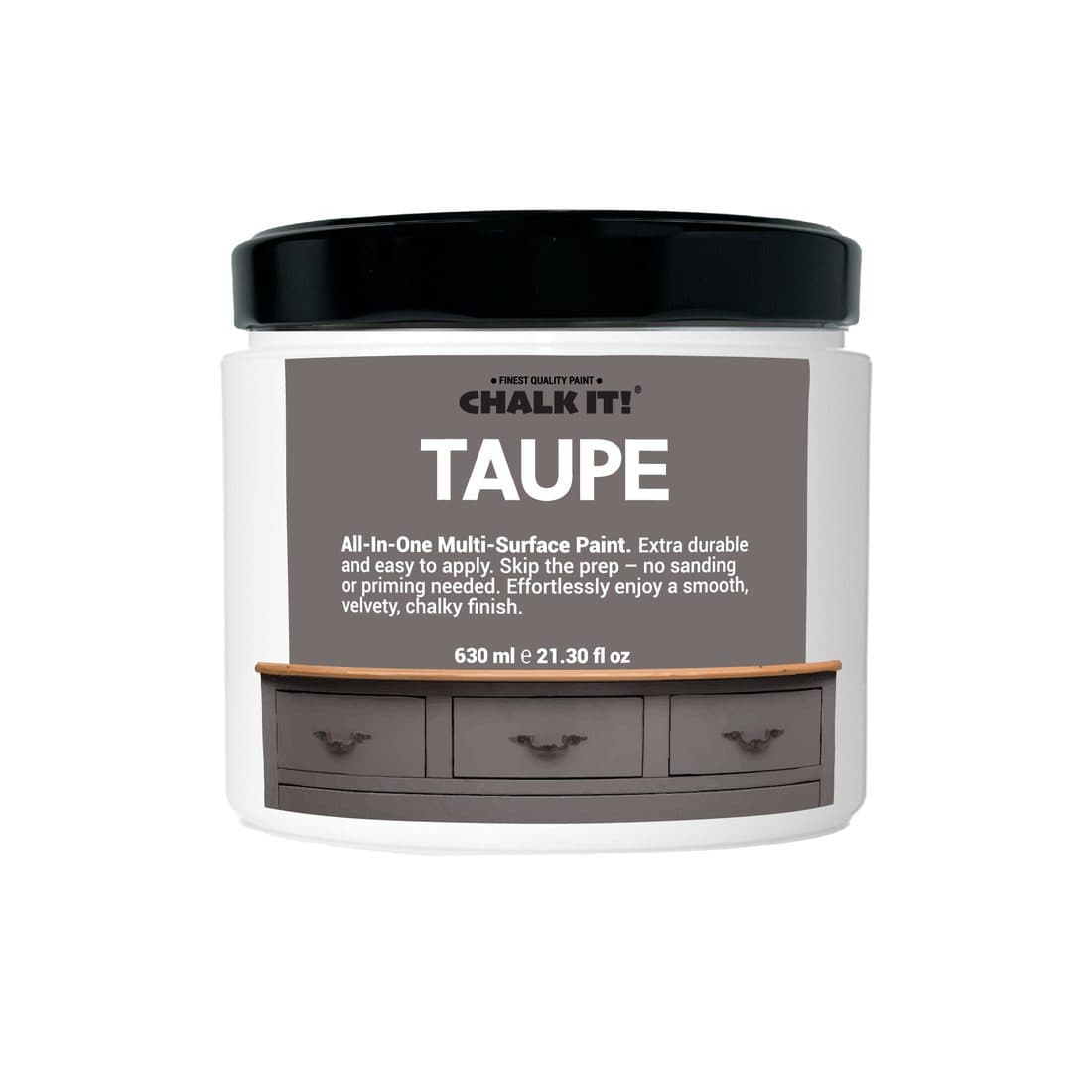 Chalk It! Taupe chalk paint